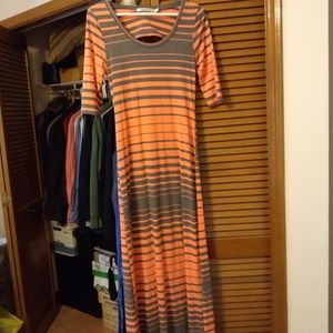 Full length maxi dress 58.5 inches long